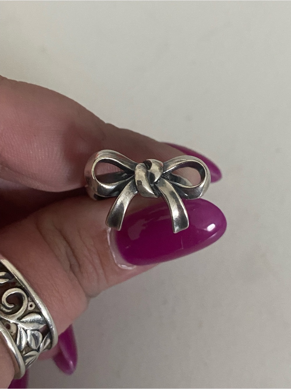 James Avery Retired Bow Ring